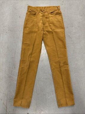 Vintage Levi's Big E Beige Corduroy Men’s Pants 30x32